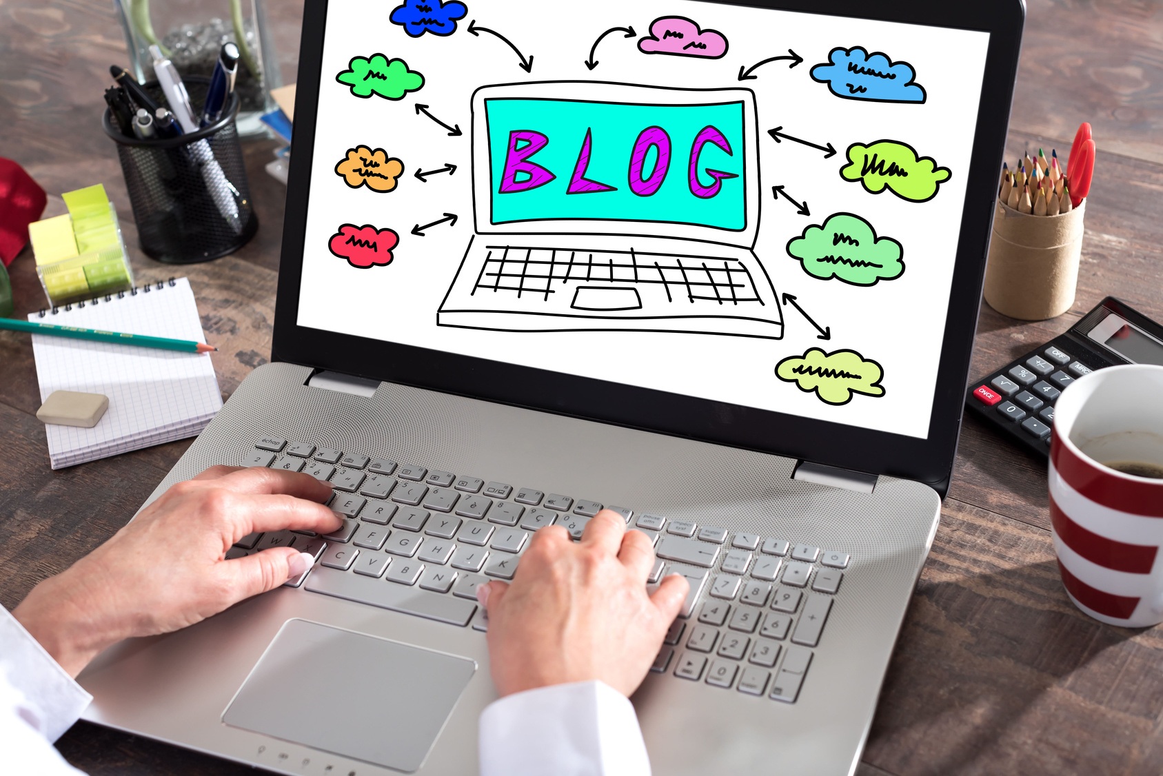 Blog concept on a laptop screen – Türkiye'nin En Güncel Hosting Blogu ...